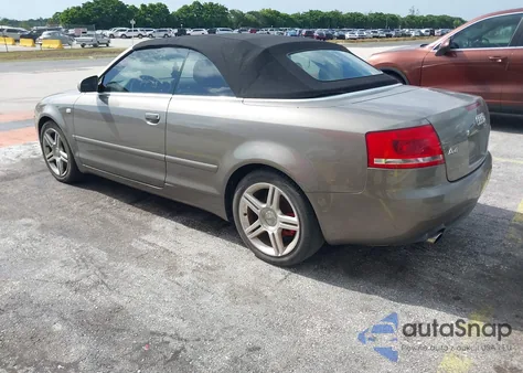 2007 Audi A4 2.0T z USA, uszkodzony, nr VIN WAUAF48H47K027346